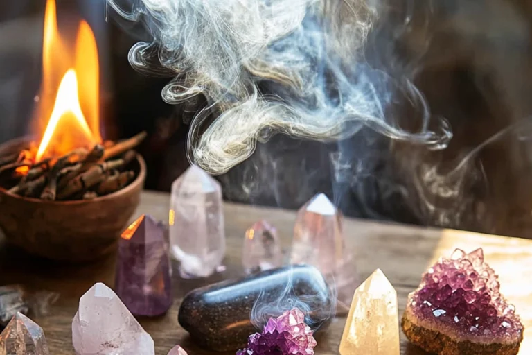 Crystal Healing Incense Burner